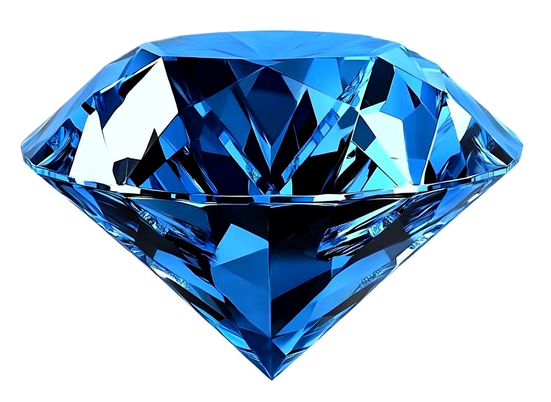 Blue Ceylon gemstone